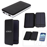 10000mAh Leather Solar Charger